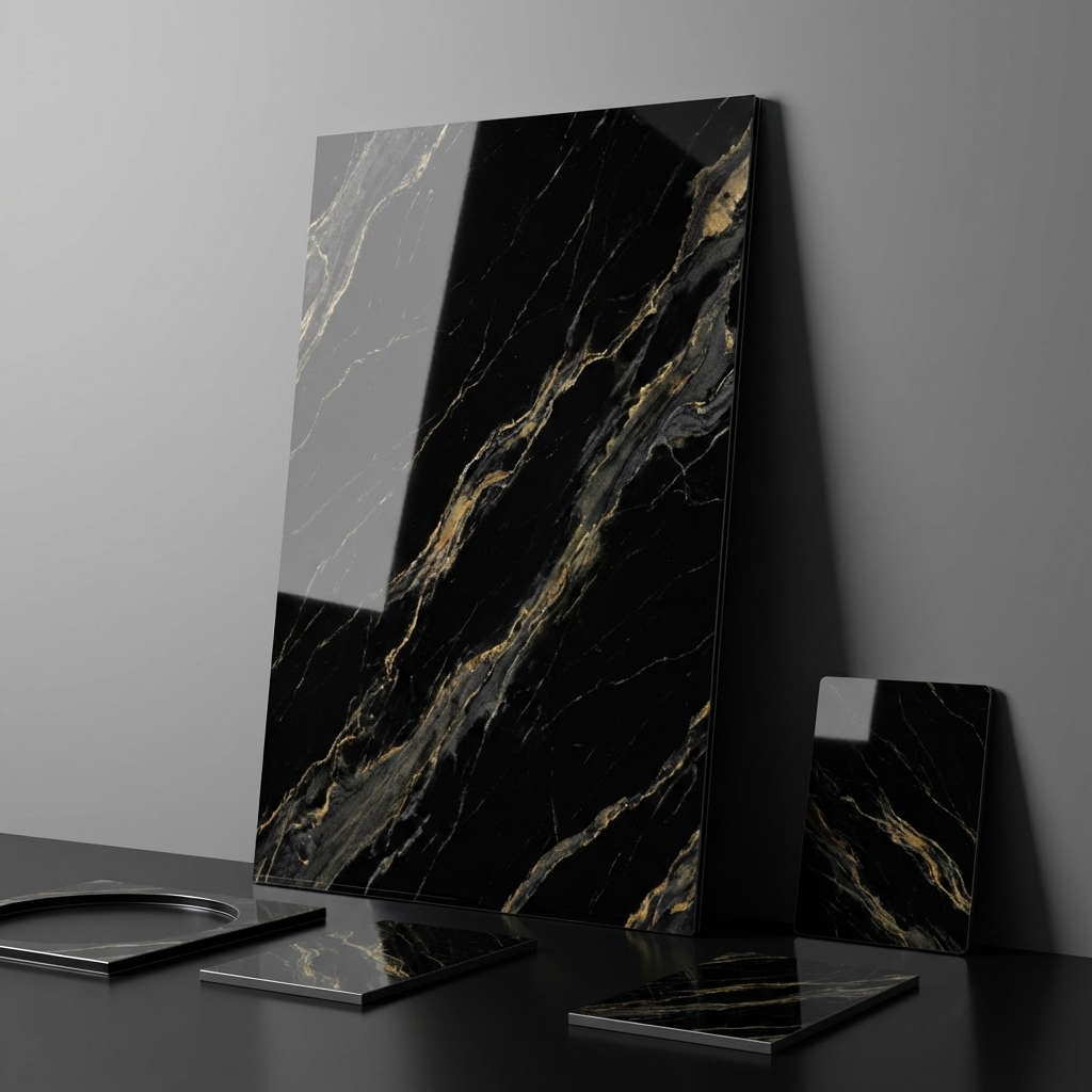 Black Marble Finish ACP