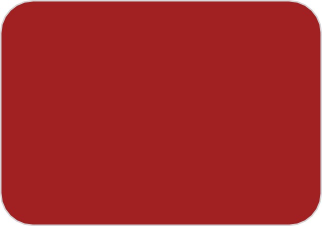 Solid Blood Red Finish